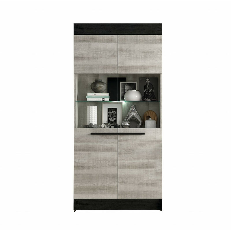 

Vitrina 2 Puertas Mixtas Crist Ancho: X Largo: X Alto: