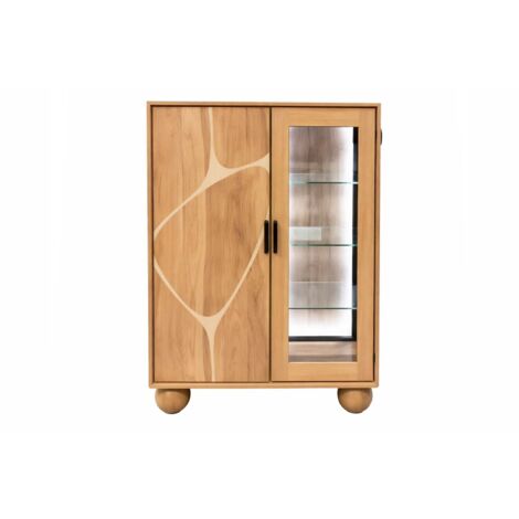 Vitrina Acacia Cristal 100X40X150
