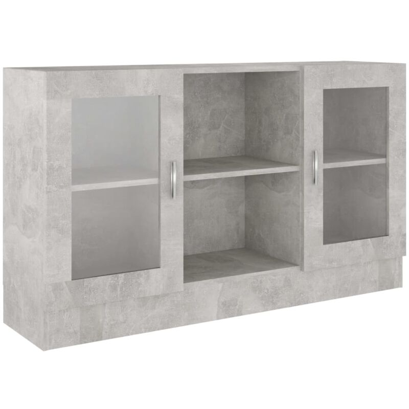 

Vidaxl - Vitrina de Aglomerado 120x30,5x70 cm Gris Hormigón - Gris