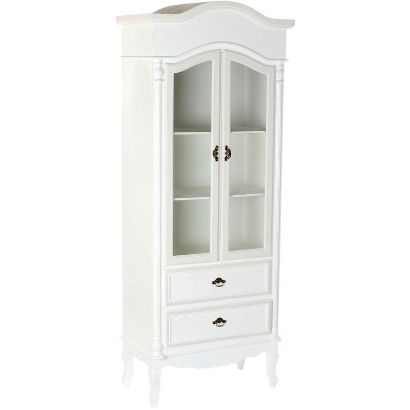 

Vitrina DKD Home Decor Blanco Cristal Madera MDF (76 x 39 x 190 cm)