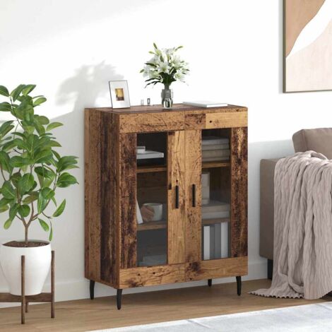 Vitrina Madera Vieja 69,5 x 34 x 90 cm Madera contrachapada