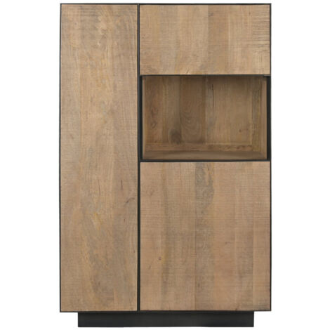 Vitrina Mango Cristal 89X44X142 Chorro De Arena