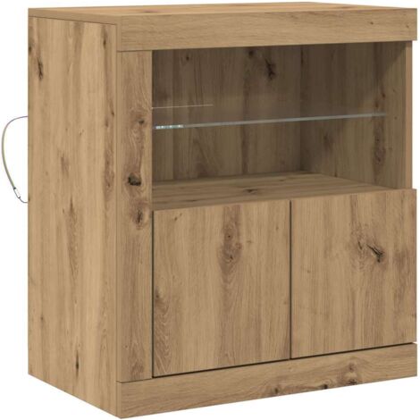Vitrina Marrón 60.5 x 37 x 67 cm Madera contrachapada vidaXL