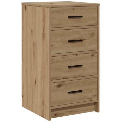 Vitrina Roble artisan 40 x 41 x 75 cm Madera contrachapada vidaXL