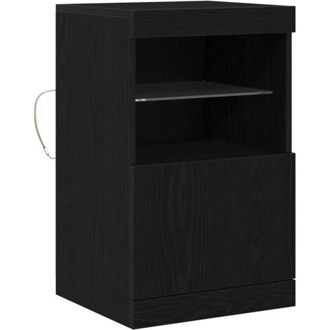 Vitrina Roble negro 41 x 37 x 67 cm Madera contrachapada vidaXL