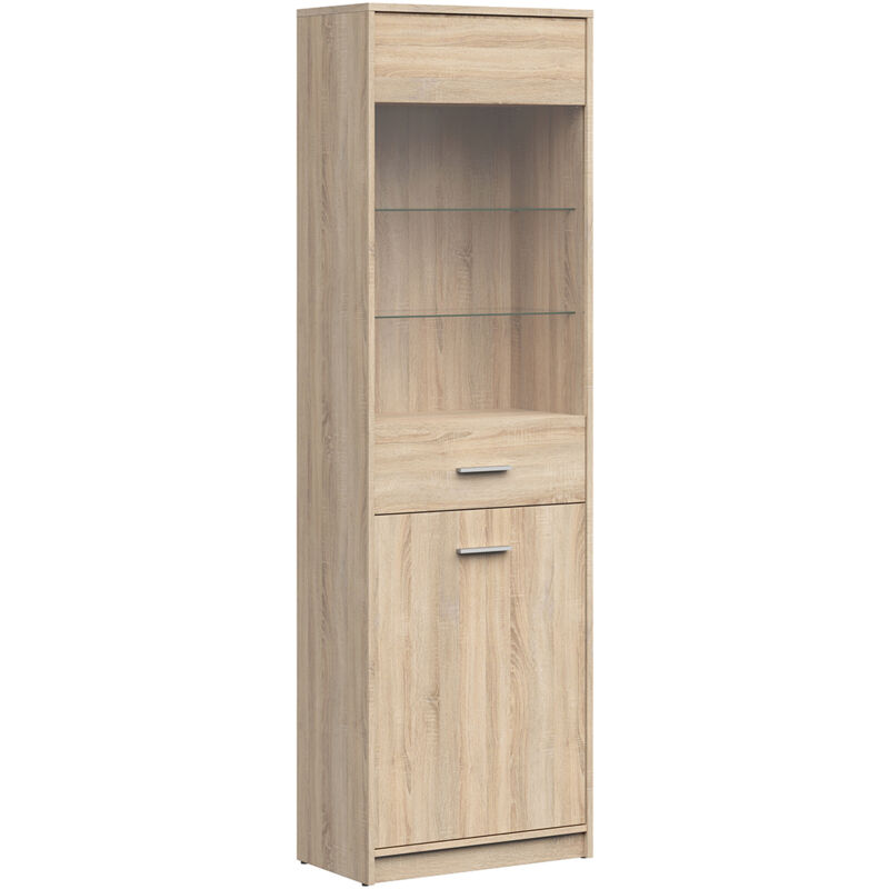 Petits-meubles - Vitrine 2 portes Ewen Bois