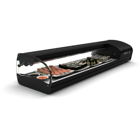 Vitrine à Sushi Réfrigérée Série SHARK - 1438 à 1788 mm - SAYL