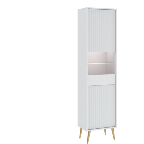 Vitrine BARCELONA - 1 Porte Blanc