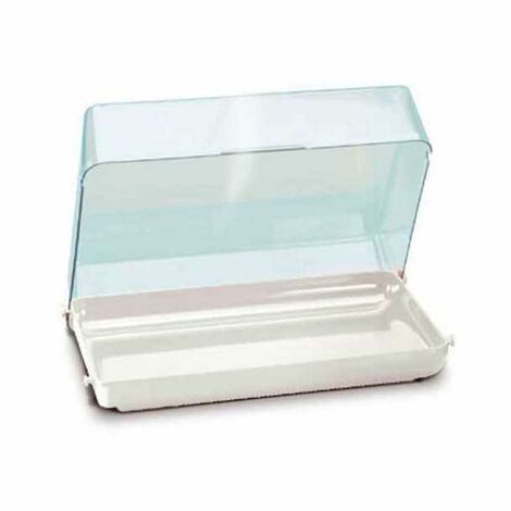 Vitrine blanche/transparente 43x30 h 14 8825K Giganpl