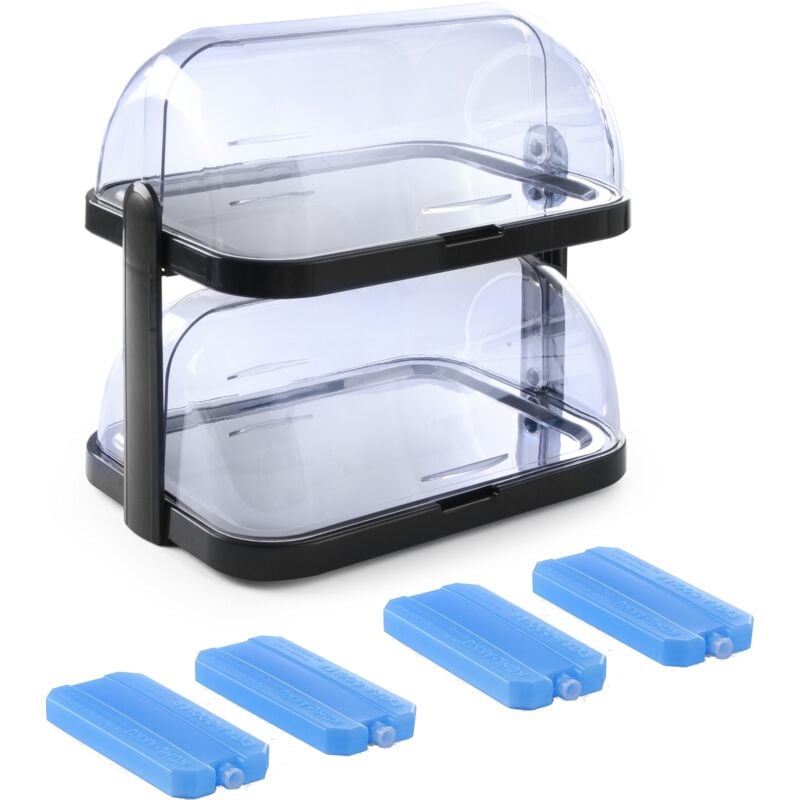 Hendi - Vitrine alimentaire réfrigérée avec inserts 44x32x44cm 871812