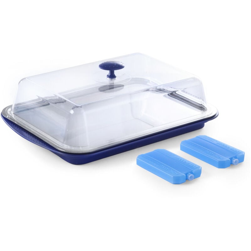 Hendi - Plateau alimentaire réfrigéré avec couvercle 43x29cm 424155