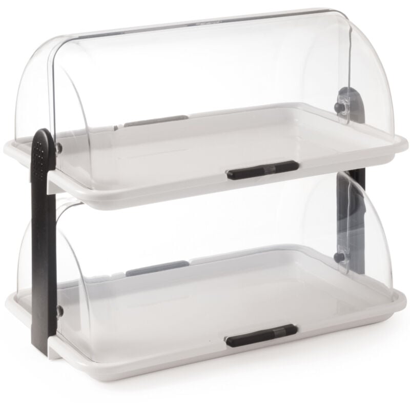 Vitrine buffet avec double couvercle 380 x 260 x 355 mm - Hendi 871768