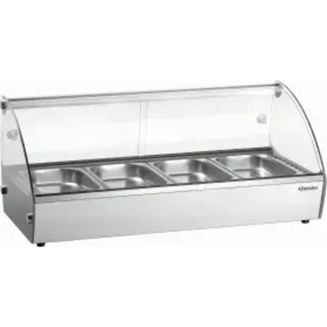 Vitrine chaude - 4 x GN 1/3 - Bartscher