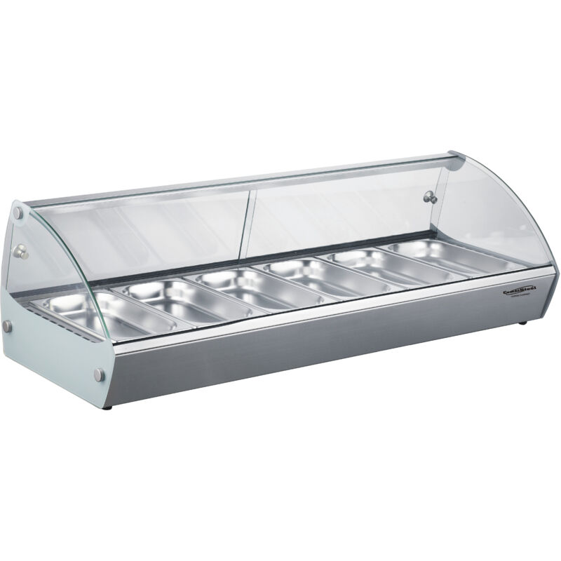 Vitrine Chaude - 6 x GN 1/3 - Combisteel Vitrine Chaude - 6 x GN 1/3 - Combisteel