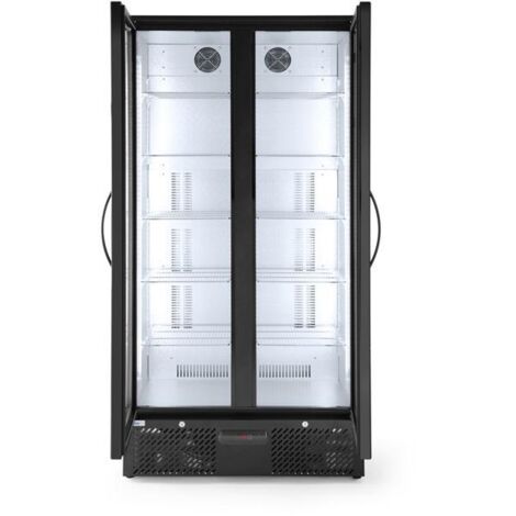 Vitrine de présentation boissons double portes 448L Arktic 220-240V/300W - Hendi