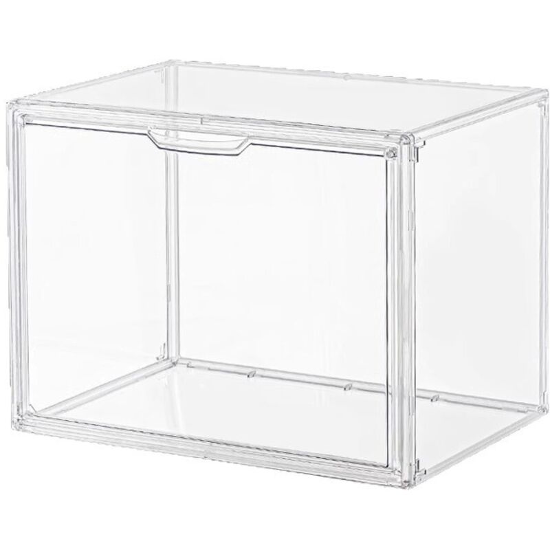 Vitrine en Transparent - Vitrine pour Collection, Boîte de Présentation Transparent pour Figurines d'action,Mini Figurines, Objets de Collection, DIY