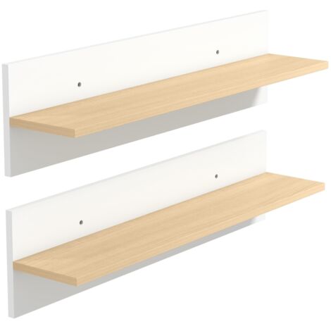 vitrine flexible style moderne bois blanc 80.00 cm de long 16.50 cm de large 20.00 cm de haut