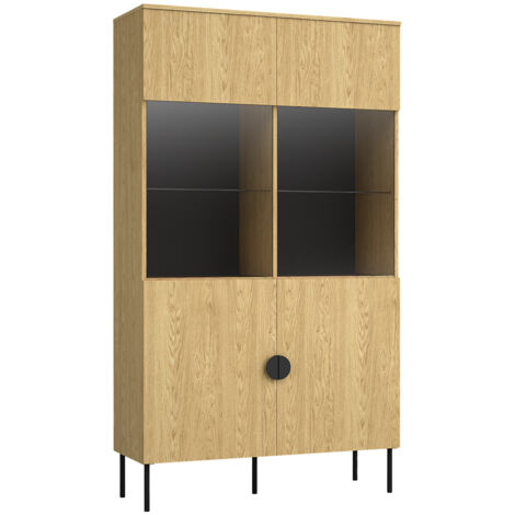 Vitrine in Eiche MOLONG-166