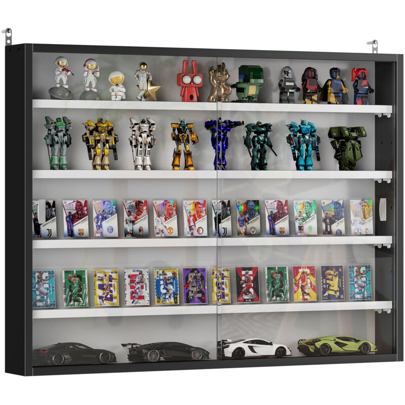 Organiseur de bureau rangement bureau - 2 compartiments, boîte à mouchoirs - aspect bois foncé