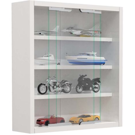 Vitrine murale Agisa H. 40 x L. 37 x P. 10 cm Blanc