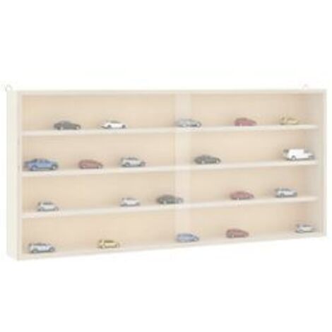 Vitrine murale avec portes 80x8,5x37