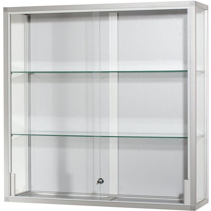 Certeo - frankel kaiserkraft, Vitrine murale, hauteur 1000 mm, 2 portes