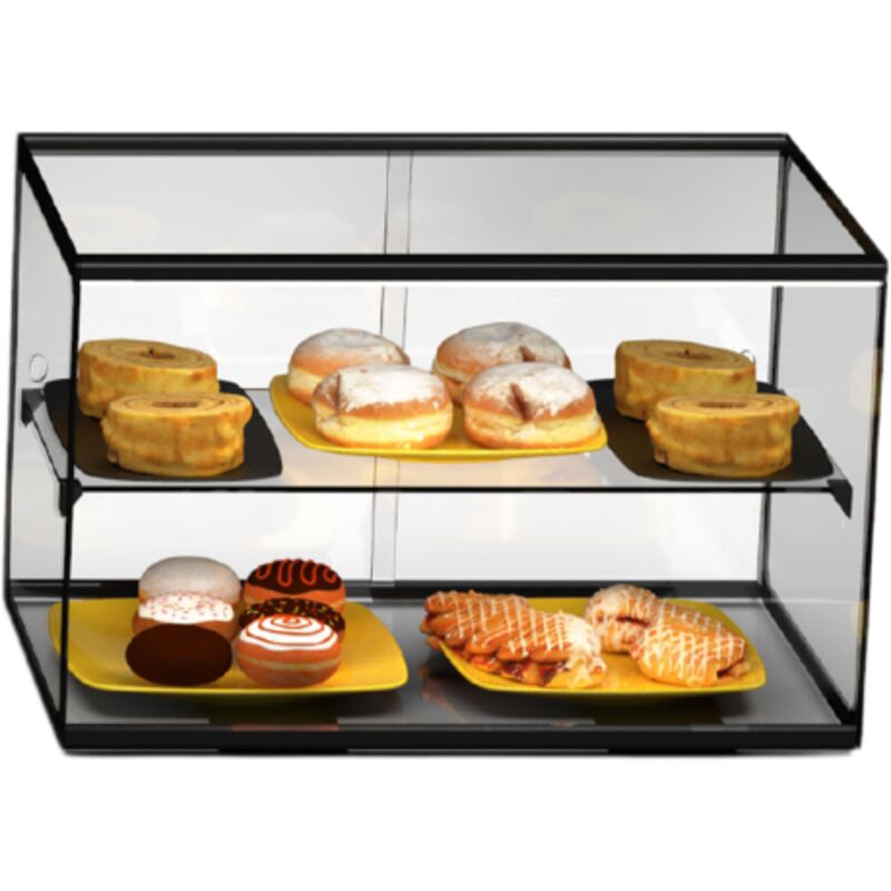 Vitrine Professionnelle Neutre 2 Etagères sans LED - L 555 / 920 / 1200 mm - SAYL Vitrine Professionnelle Neutre 2 Etagères sans LED - L 555 / 920 / 1200 mm - SAYL
