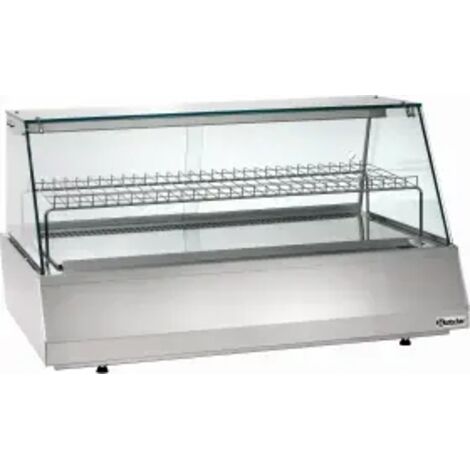 Vitrine réfrig. 3/1 GN, verre plat - Bartscher