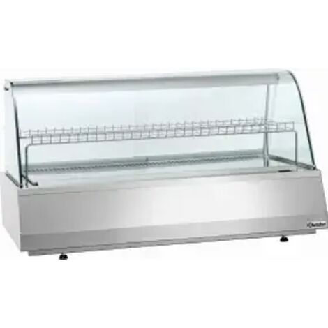 Vitrine réfrig. 3/1GN, verre bombé - Bartscher