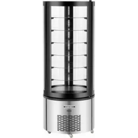 Vitrine Réfrigérée 4 Faces Vitrées à Gâteaux - 400 Litres - Bartscher
