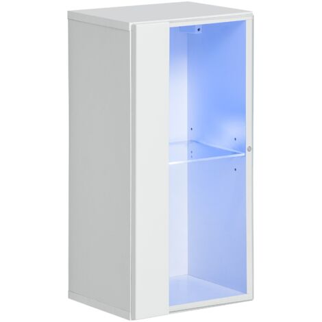 Vitrine suspendue Switch WW 4 - L 30 x P 25 x H 60 cm - Blanc - Livraison gratuite