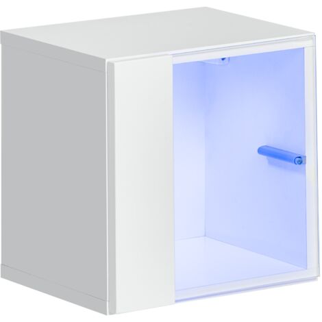 Vitrine suspendue Switch WW 5 - L 30 x P 25 x H 30 cm - Blanc - Livraison gratuite