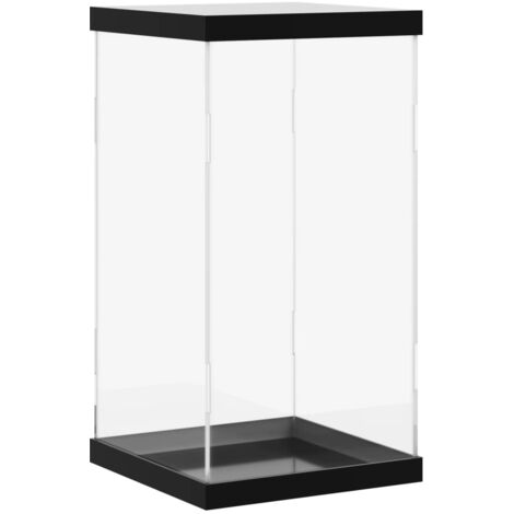 Vitrine Transparent 20x20x38 cm Acryl vidaXL