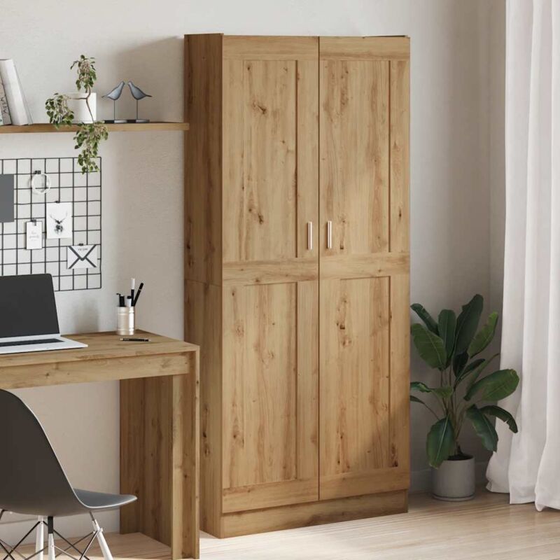 Highboard Artisan-eiche 82, 5x30, 5x185 Cm Holzwerkstoff - Vidaxl