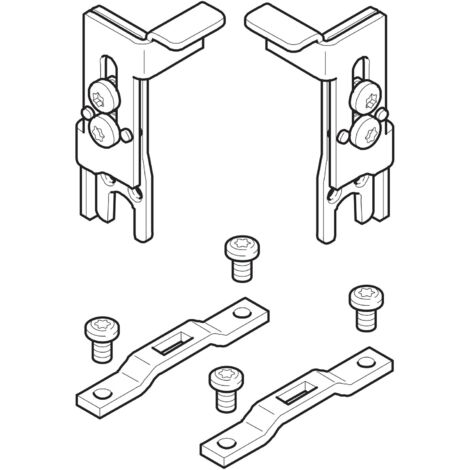 Vitris Atrivant 80 Zubehör-Set Verriegelung Bodenlaufschiene