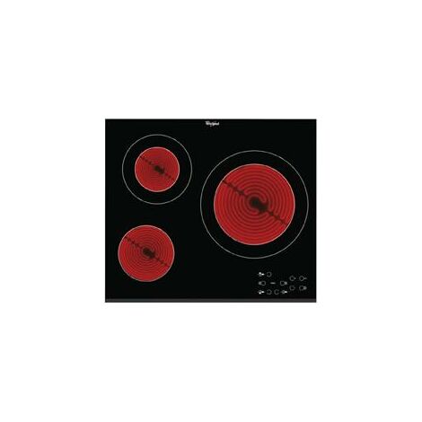 VITROCERAMICA DIGITAL WHIRLPOOL AKT807/BF 3/FUEGOS BISELADA