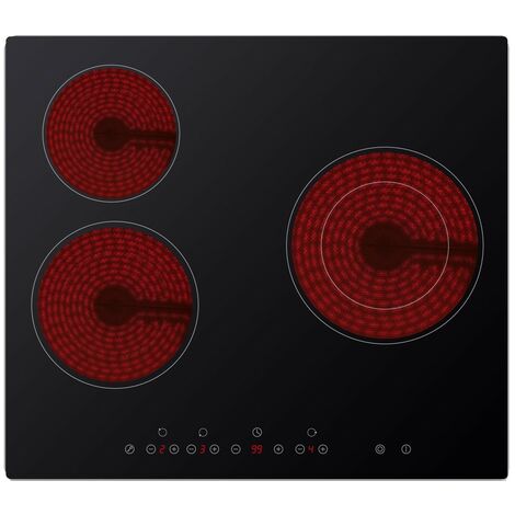 VITROCERAMICA MIDEA MC-HT341 3 fuegos
