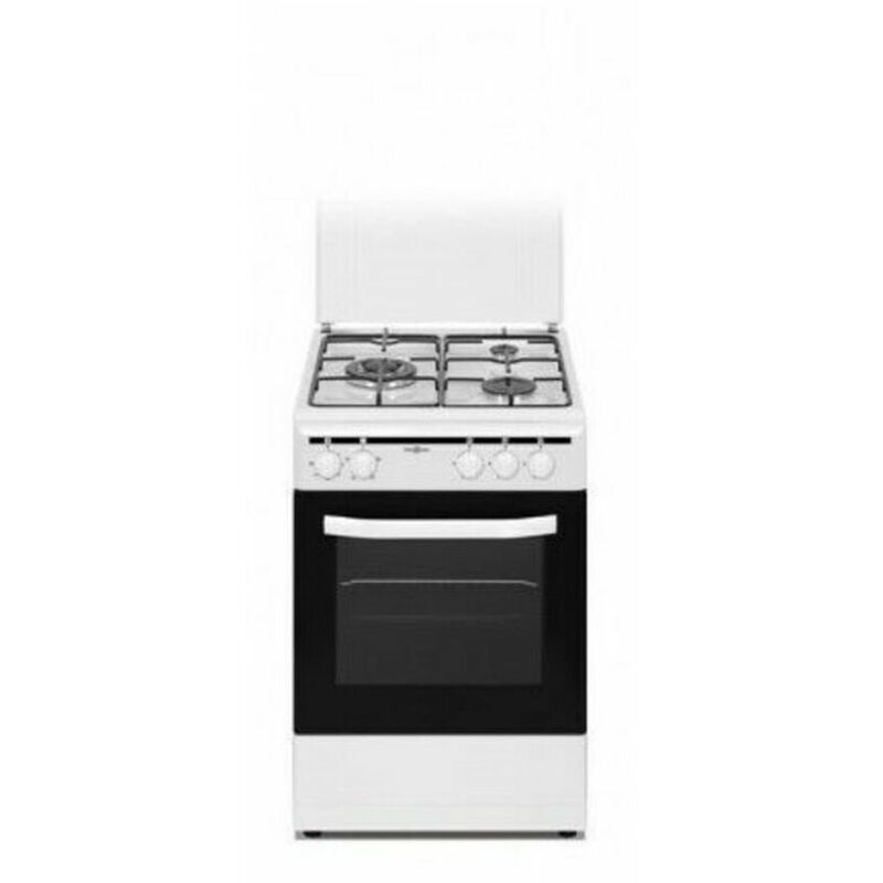 

Cocina de Gas CB5535BBE Blanco (50 x 55 cm) - Vitrokitchen