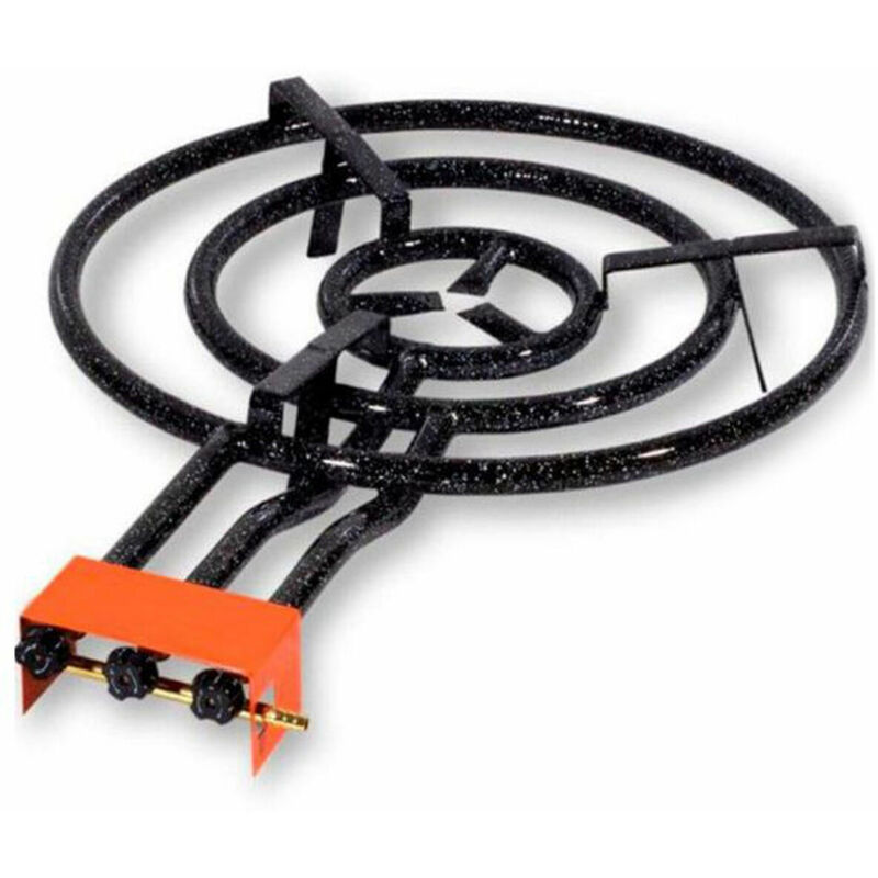 

Paellera QP601B Negro/Naranja (Ø 60 cm) (280 - 800 mm) - Vitrokitchen