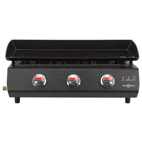 Vitrokitchen PG330NB - Plancha De Asado