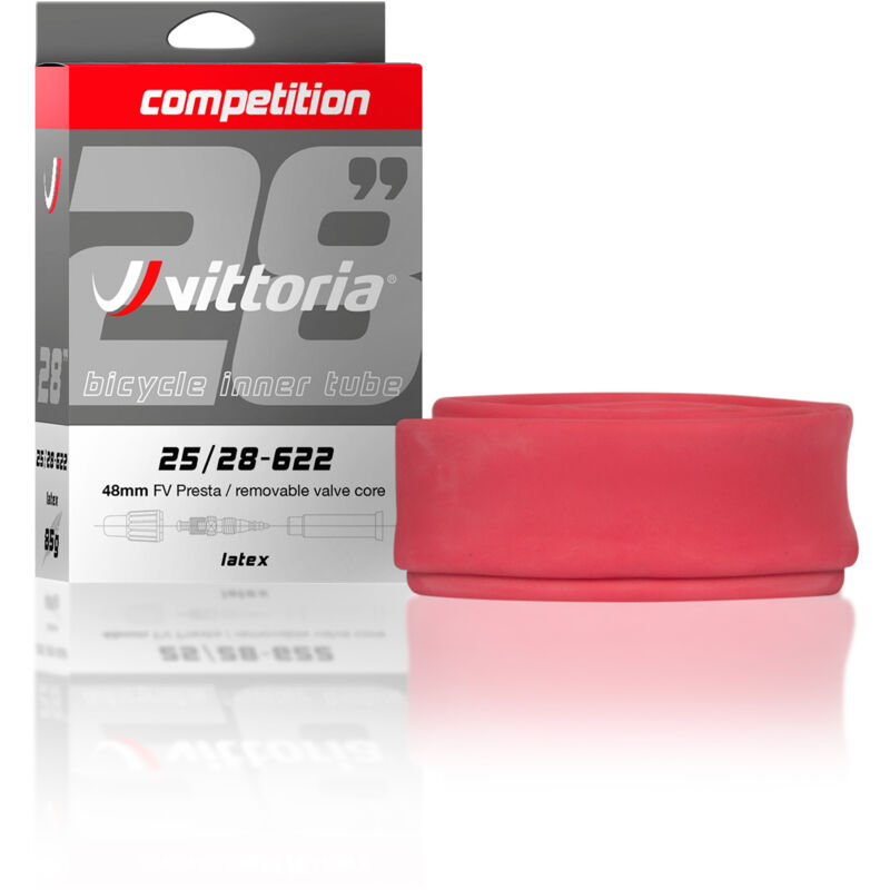 Vittoria Competition Latex-innenschlauch 700x25/28mm Presta 48mm
