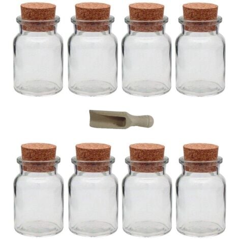Viva Haushaltswaren – 8 barattoli portaspezie, Vetro, 150mL