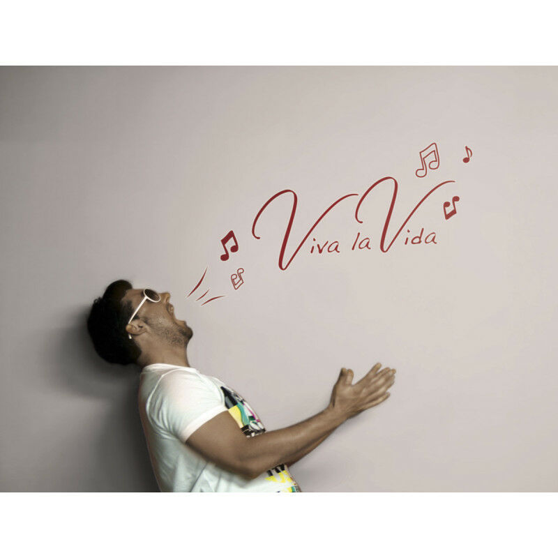 Komar - Viva la Vida, Sticker murale - 100x70 cm