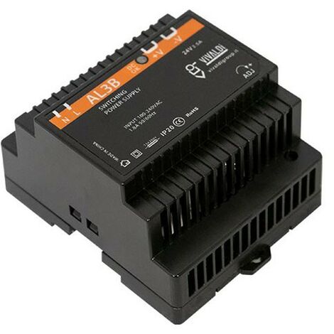 Vivaldi Alimentation pour rail DIN 24Vdc 60W 4,5M AL3B