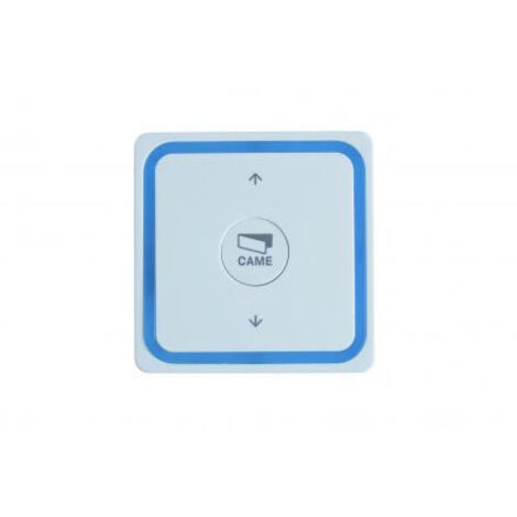 VIVALDI Emetteur 1 canal blanc avec support mural CAME - CAME