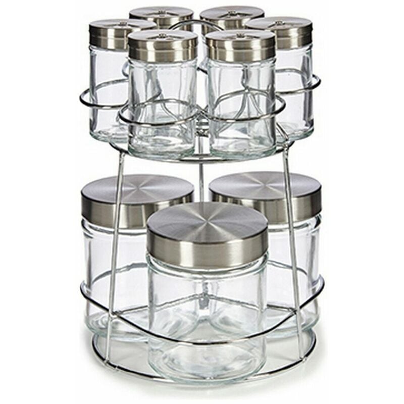 

Especiero Con soporte Metal (17 x 24,5 x 17 cm) (9 Piezas) - Vivalto