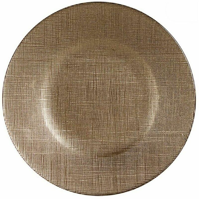 

Vivalto Plato Cristal Gris oscuro (21 x 2 x 21 cm)
