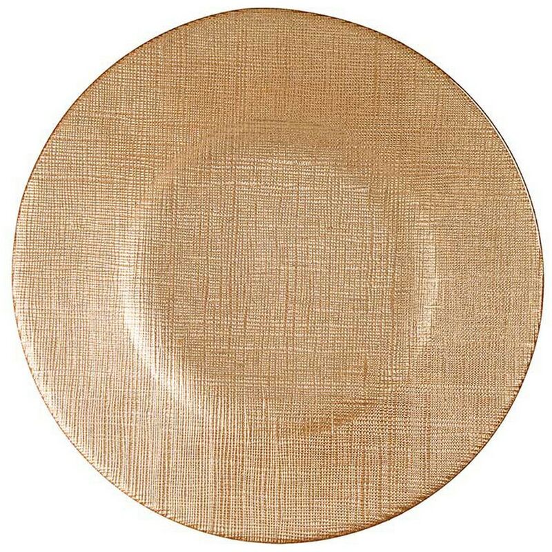 

Plato Dorado Cristal (21 X 2 X 21 Cm)