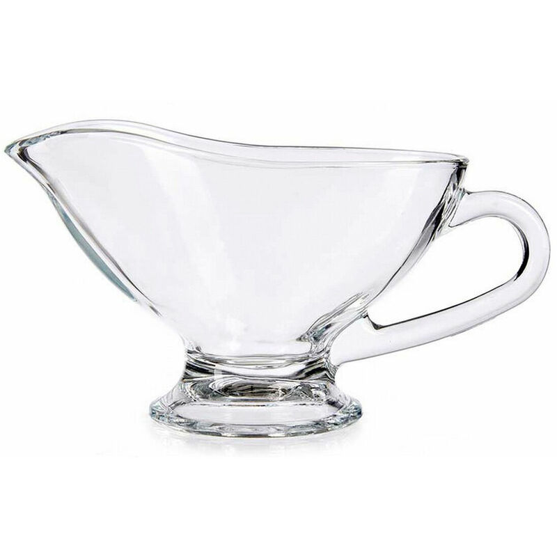 

Salsera Transparente Vidrio 300 Ml (9 X 10 X 19 Cm)