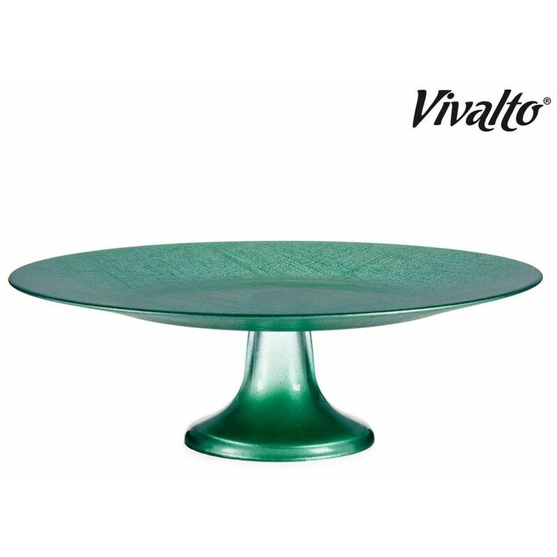 

Tartera Cristal (33 x 9 x 33 cm) Verde - Vivalto